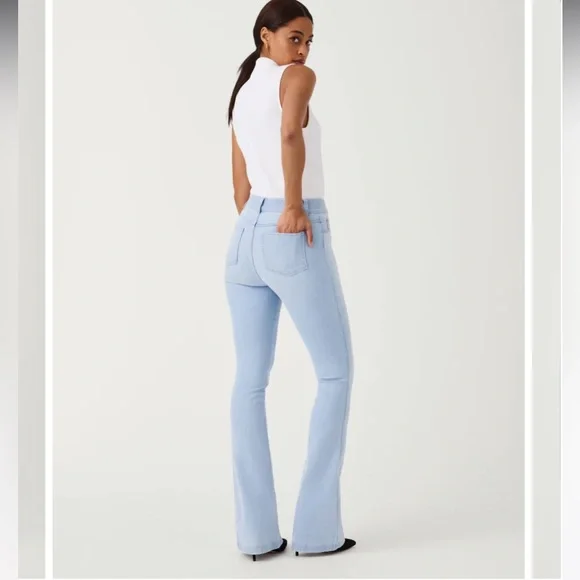 SPANX, Flare Jeans, Large/Tall - Picture 5 of 6